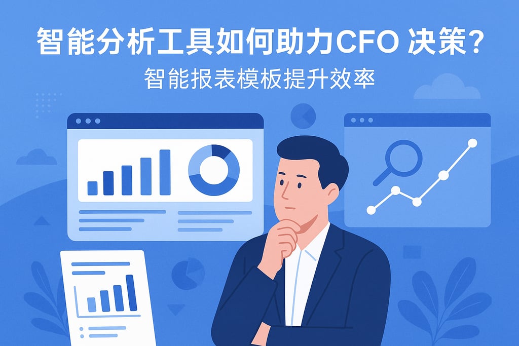智能分析工具如何助力CFO决策？智能报表模板提升效率