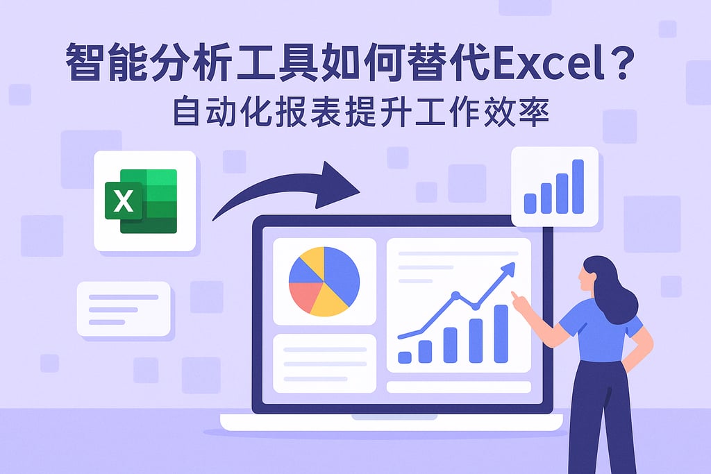 智能分析工具如何替代Excel？自动化报表提升工作效率