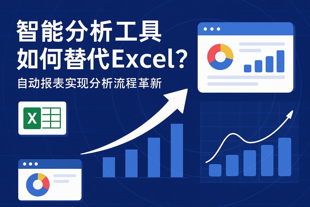 智能分析工具如何替代Excel？自动报表实现分析流程革新