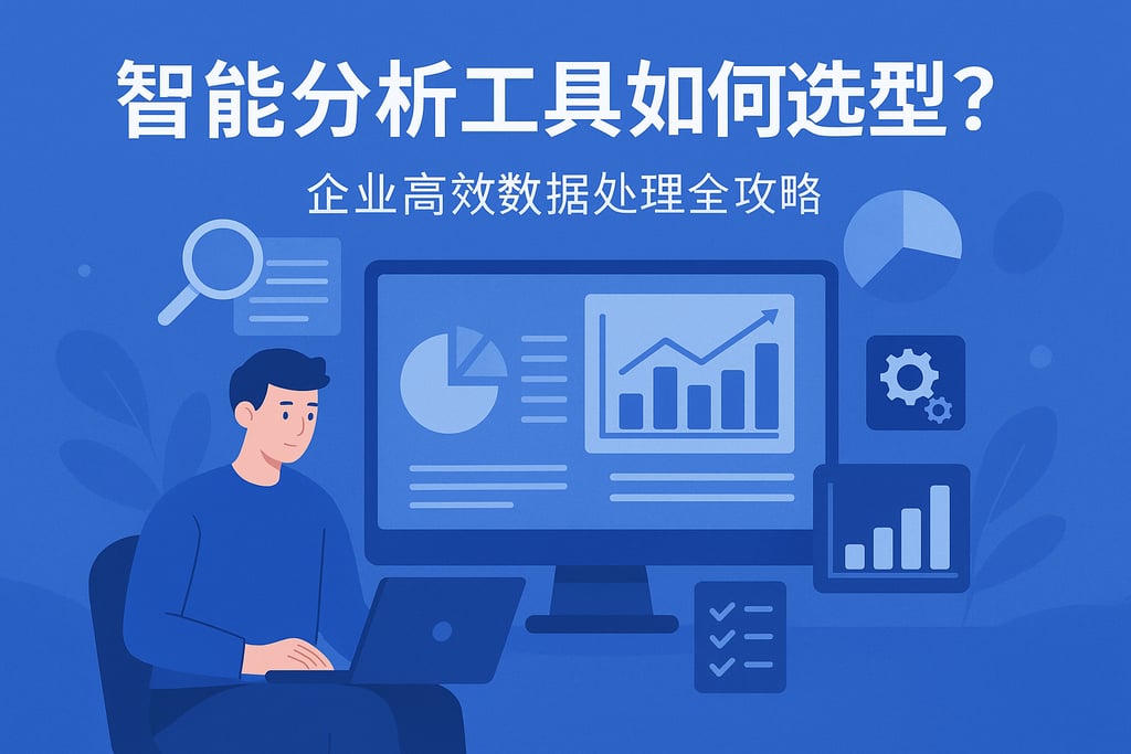 智能分析工具如何选型？企业高效数据处理全攻略