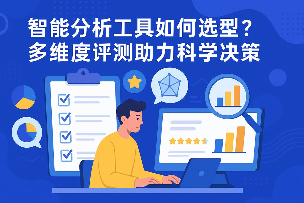 智能分析工具如何选型？多维度评测助力科学决策