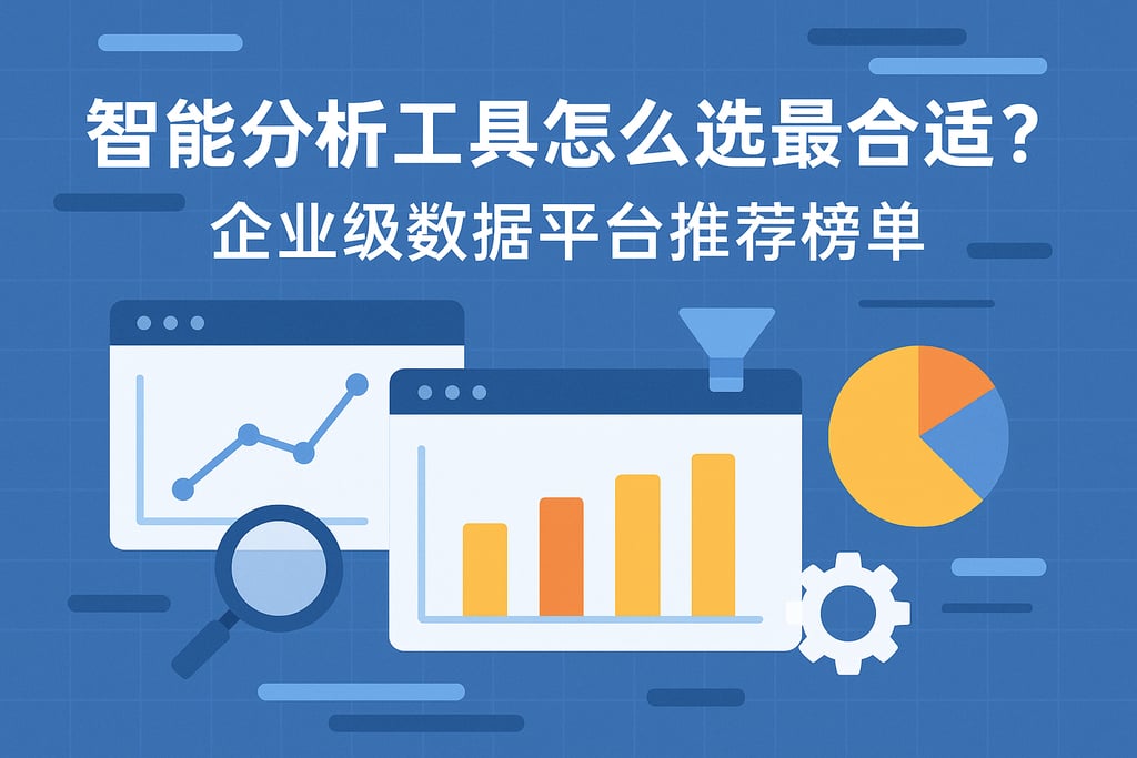 智能分析工具怎么选最合适？企业级数据平台推荐榜单