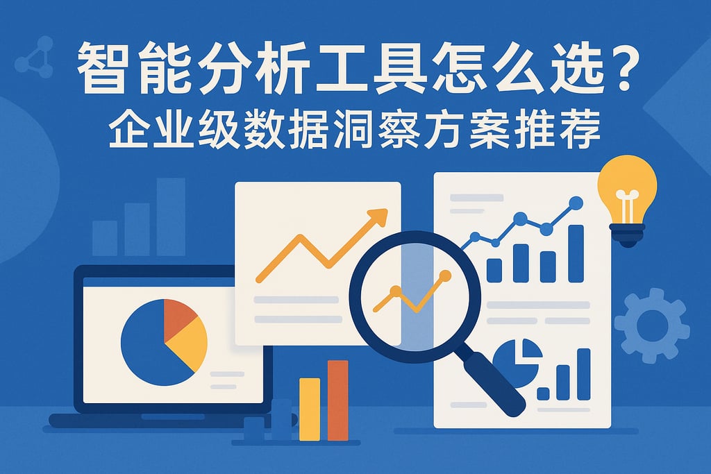 智能分析工具怎么选？企业级数据洞察方案推荐