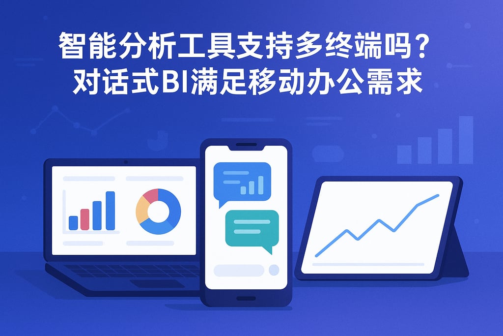 智能分析工具支持多终端吗？对话式BI满足移动办公需求