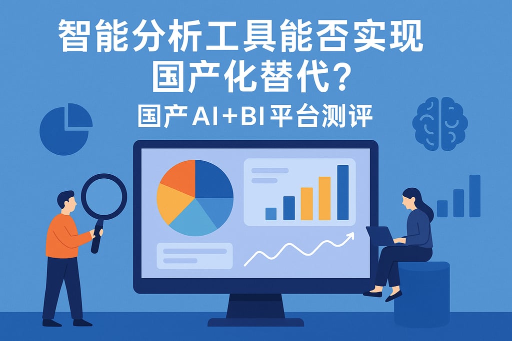 智能分析工具能否实现国产化替代？国产AI+BI平台测评