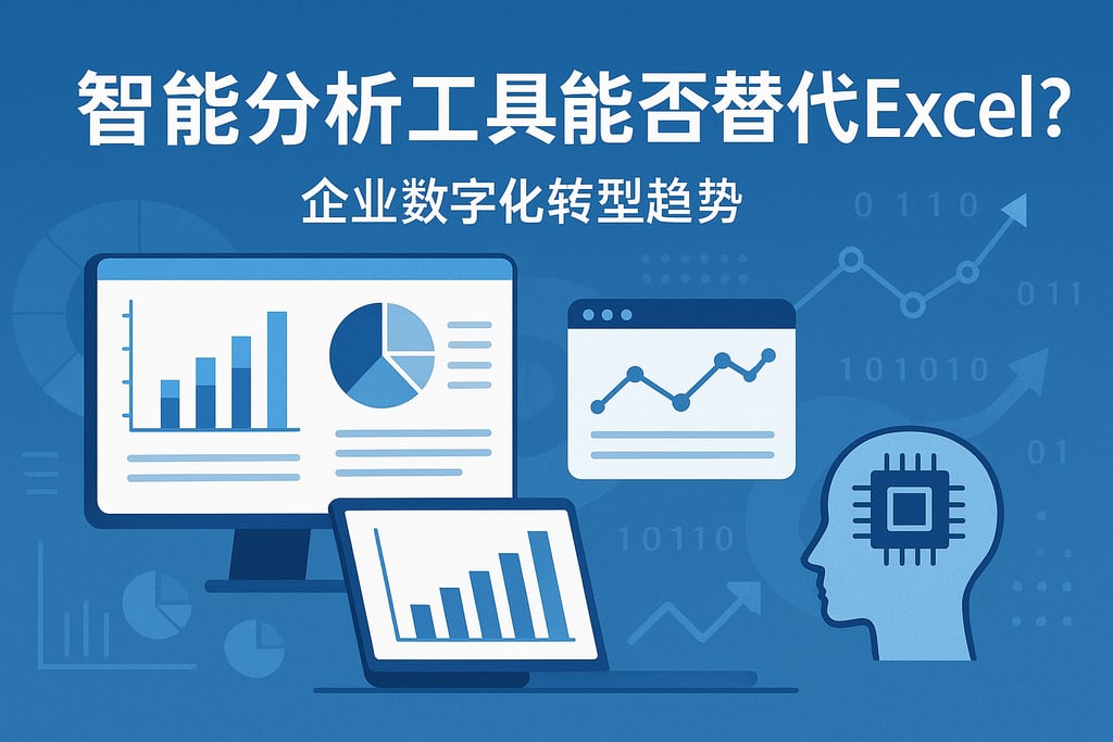智能分析工具能否替代Excel？企业数字化转型趋势