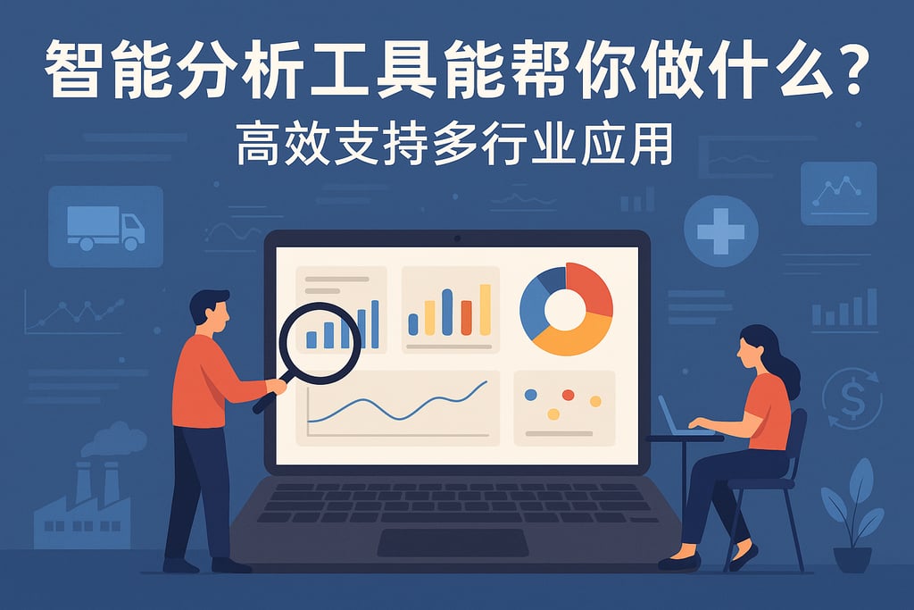 智能分析工具能帮你做什么？高效支持多行业应用