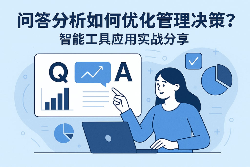 问答分析如何优化管理决策？智能工具应用实战分享