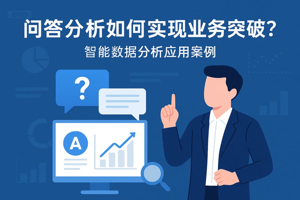 问答分析如何实现业务突破？智能数据分析应用案例