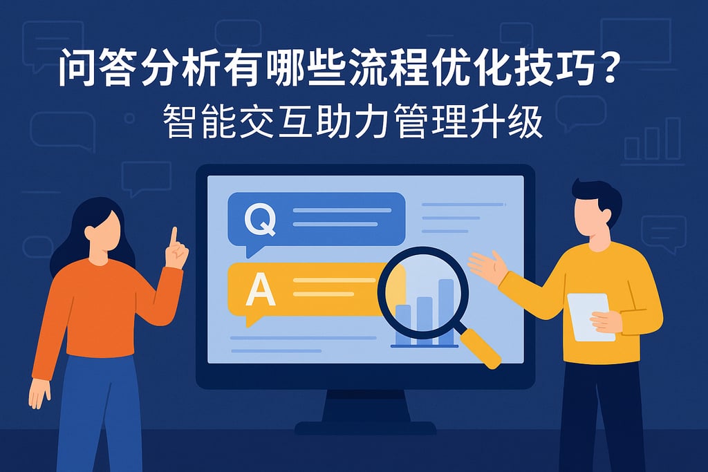 问答分析有哪些流程优化技巧？智能交互助力管理升级