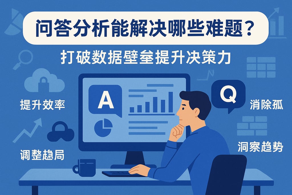 问答分析能解决哪些难题？打破数据壁垒提升决策力