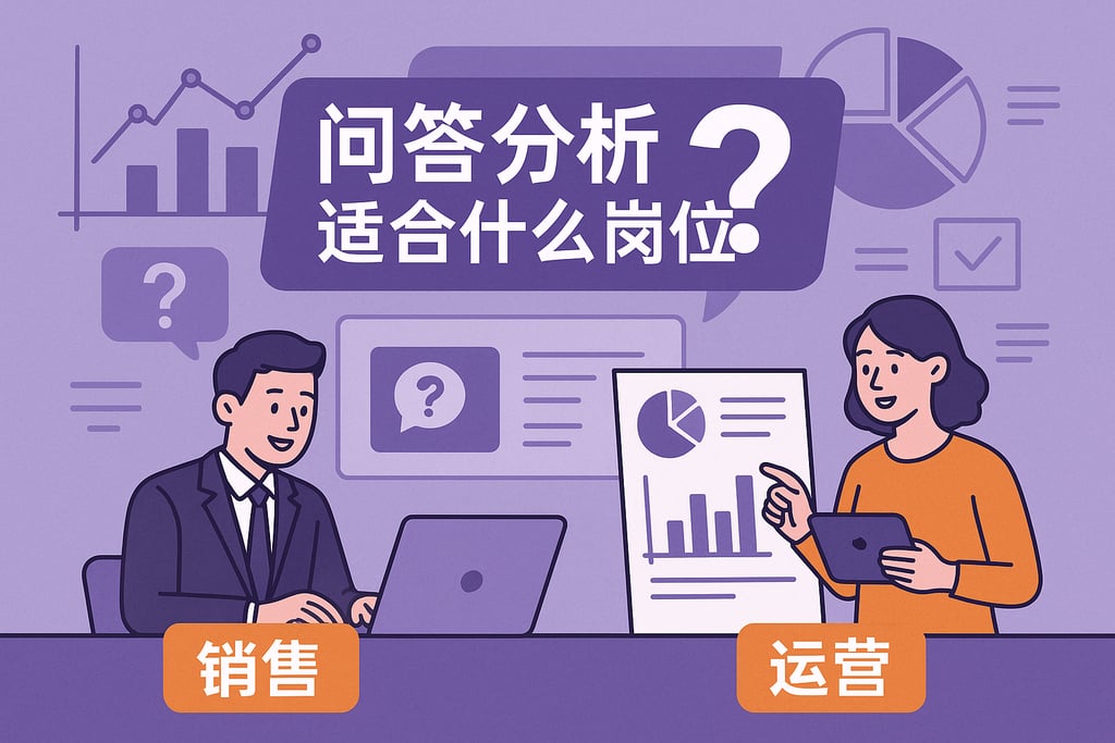 问答分析适合什么岗位？销售、运营都能轻松上手