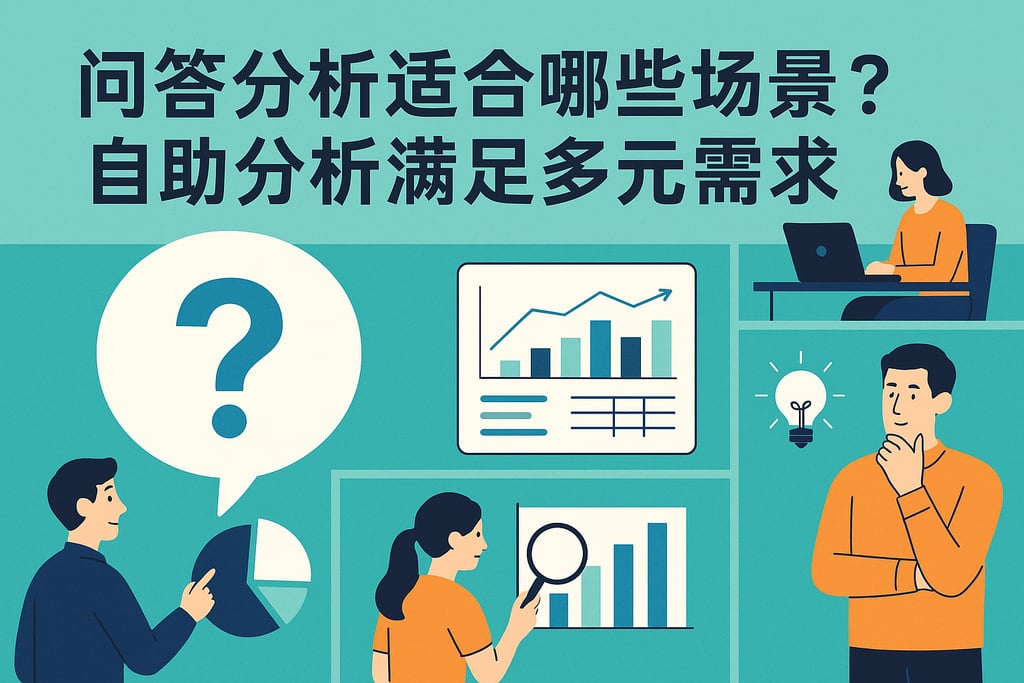 问答分析适合哪些场景？自助分析满足多元需求