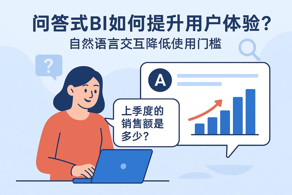 问答式BI如何提升用户体验？自然语言交互降低使用门槛
