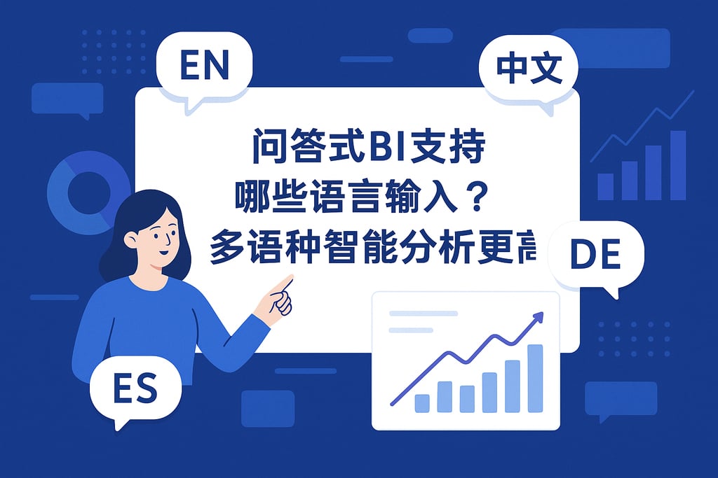 问答式BI支持哪些语言输入？多语种智能分析更高效