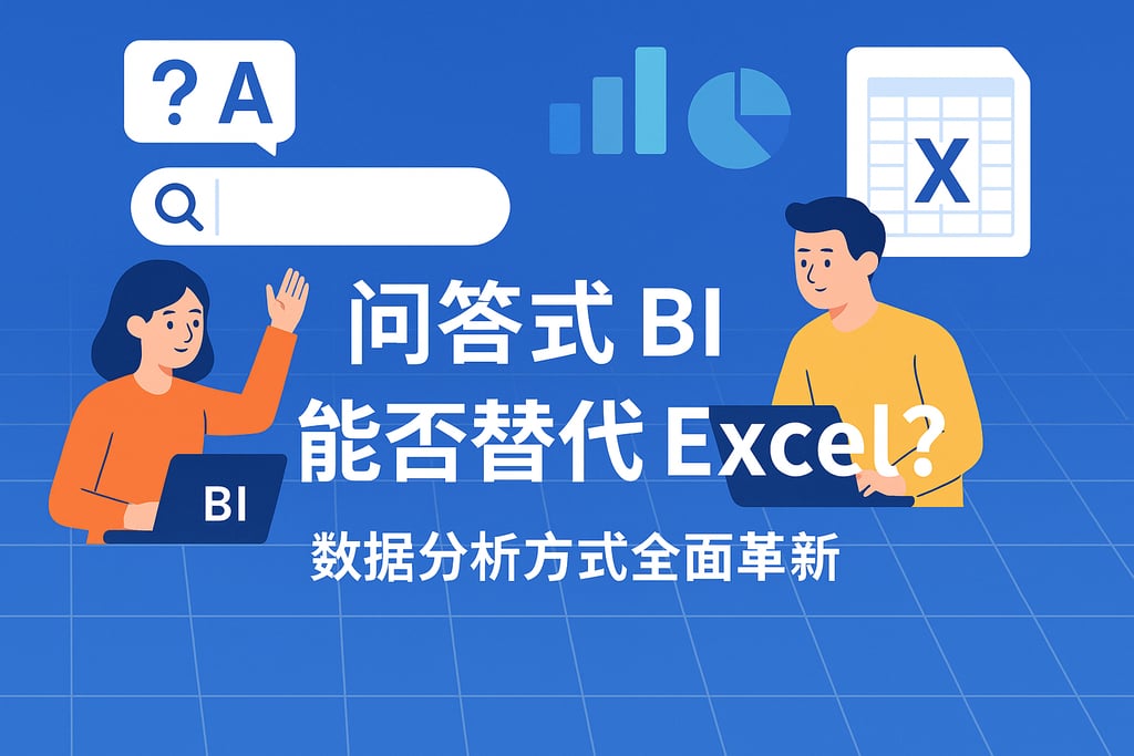 问答式BI能否替代Excel？数据分析方式全面革新
