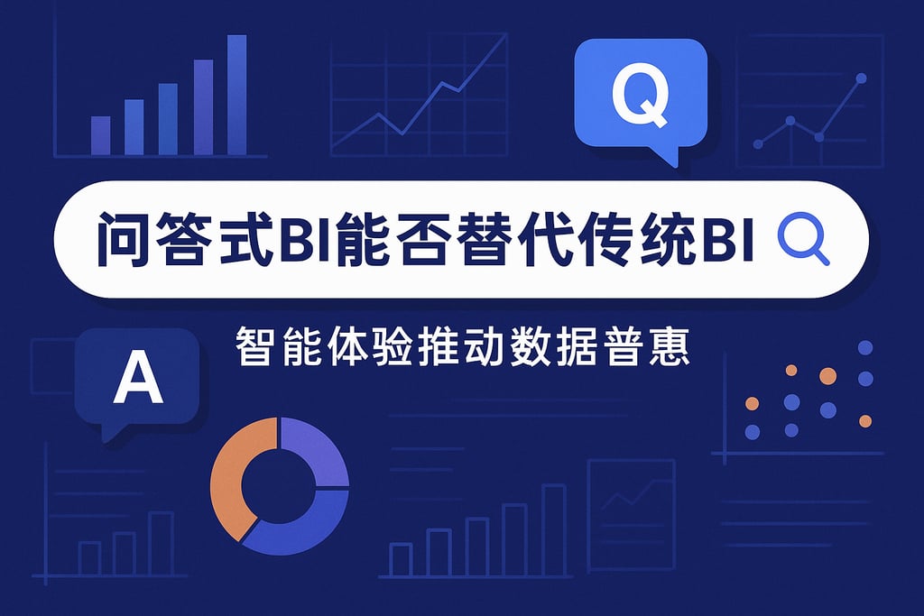 问答式BI能否替代传统BI？智能体验推动数据普惠