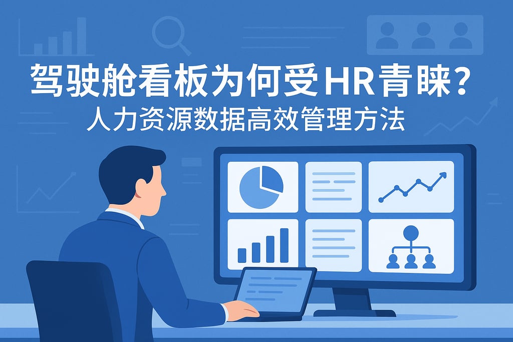 驾驶舱看板为何受HR青睐？人力资源数据高效管理方法
