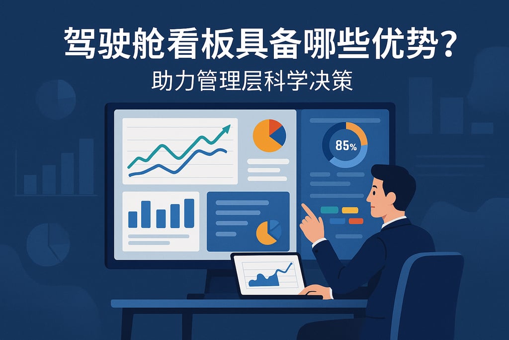 驾驶舱看板具备哪些优势？助力管理层科学决策