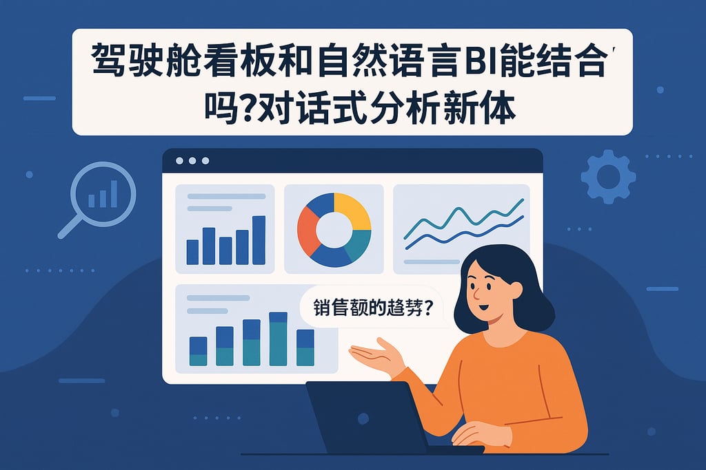 驾驶舱看板和自然语言BI能结合吗？对话式分析新体验