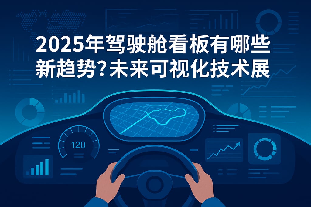 驾驶舱看板在2025年有哪些新趋势？未来可视化技术展望