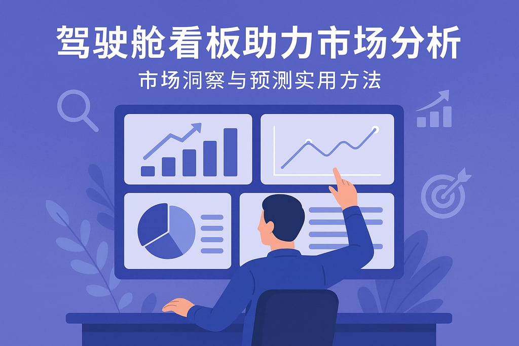 驾驶舱看板如何助力市场分析？市场洞察与预测实用方法