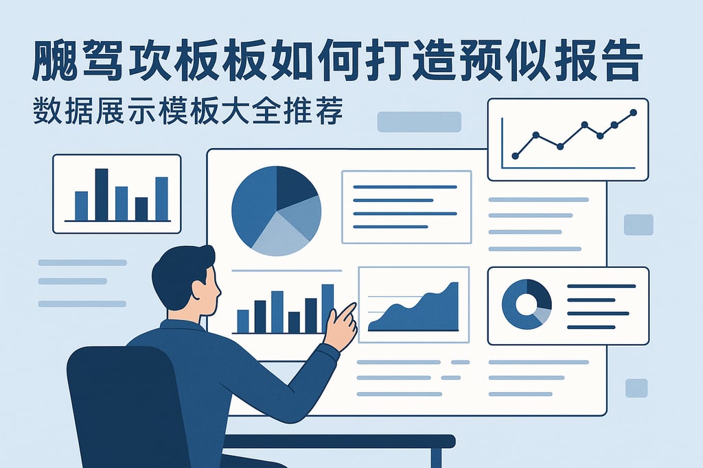 驾驶舱看板如何打造可视化报告？数据展示模板大全推荐