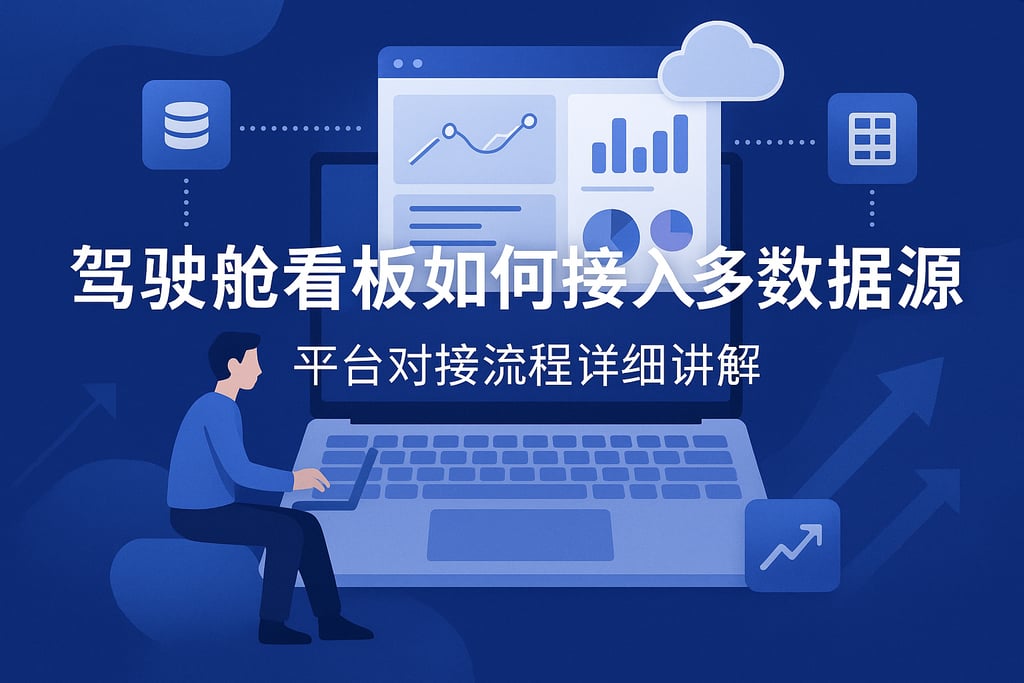 驾驶舱看板如何接入多数据源？平台对接流程详细讲解