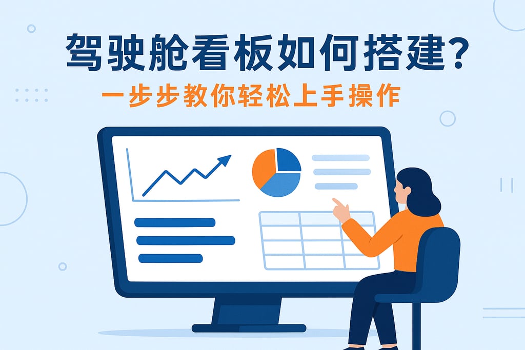 驾驶舱看板如何搭建？一步步教你轻松上手操作。