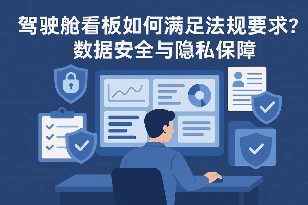 驾驶舱看板如何满足法规合规要求？数据安全与隐私保障
