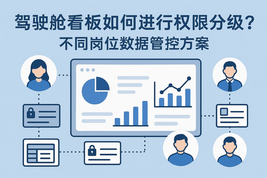 驾驶舱看板如何进行权限分级？不同岗位数据管控方案
