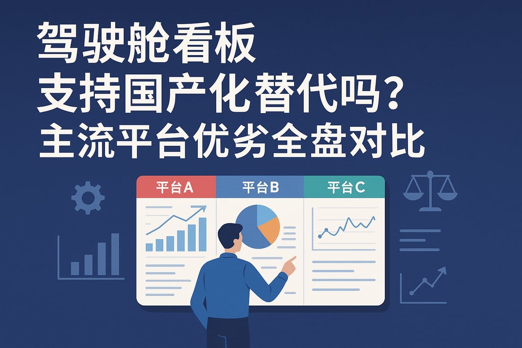 驾驶舱看板支持国产化替代吗？主流平台优劣全盘对比
