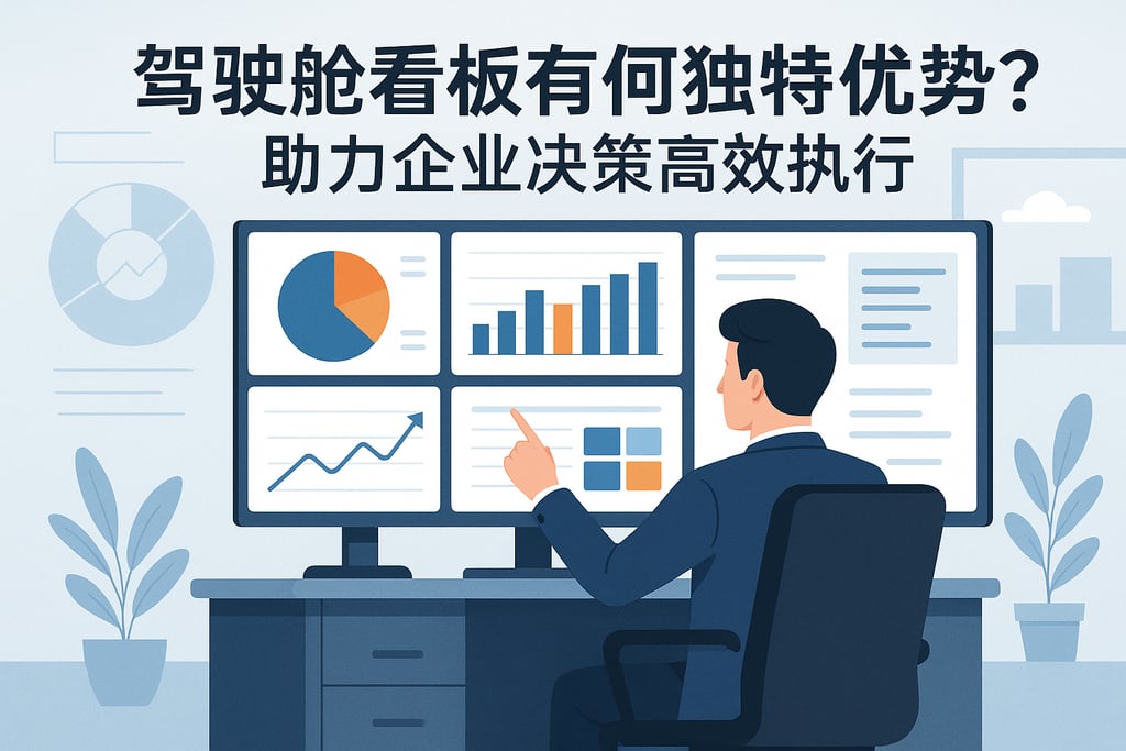驾驶舱看板有何独特优势？助力企业决策高效执行