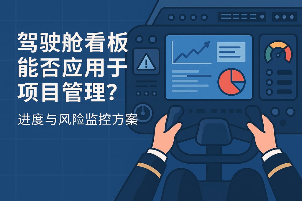 驾驶舱看板能否应用于项目管理？进度与风险监控方案