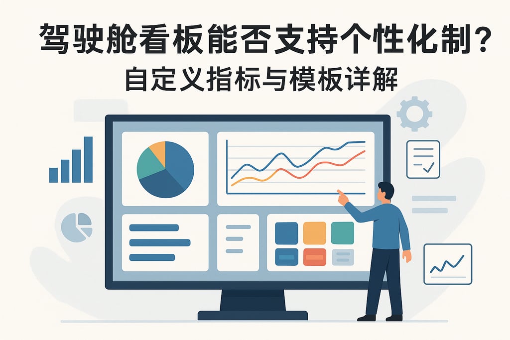 驾驶舱看板能否支持个性化定制？自定义指标与模板详解