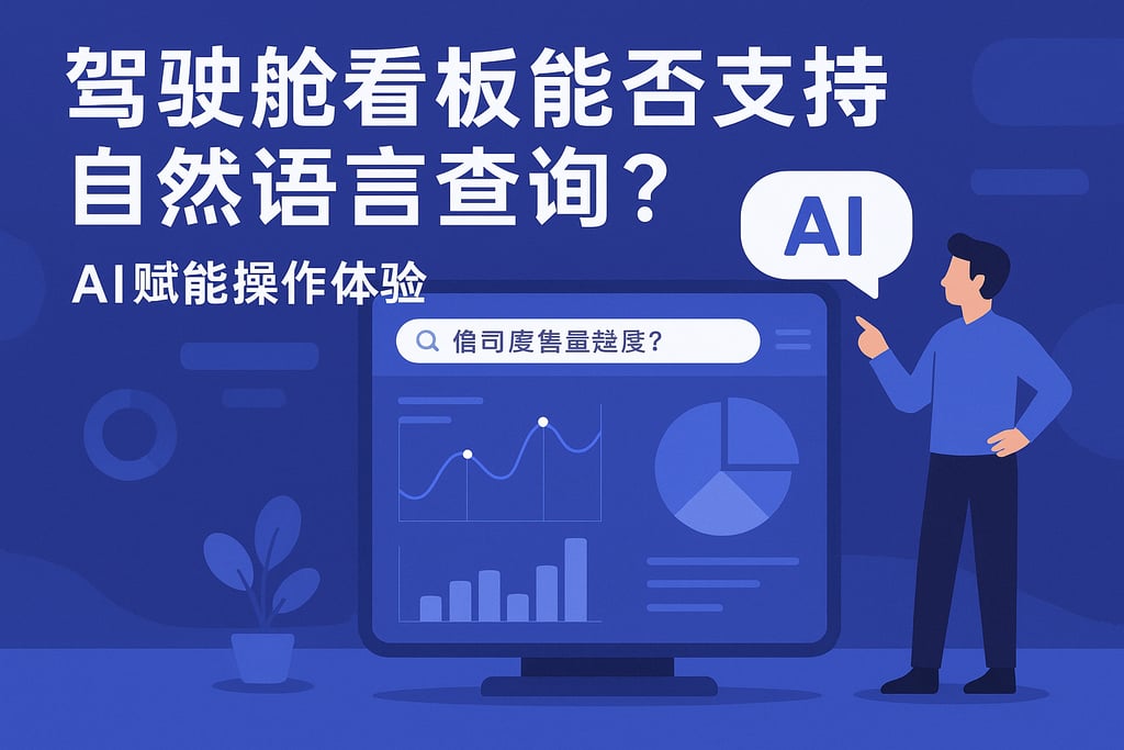 驾驶舱看板能否支持自然语言查询？AI赋能操作体验