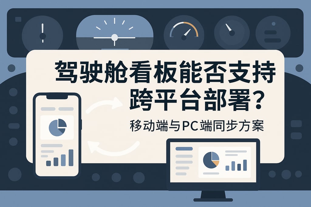 驾驶舱看板能否支持跨平台部署？移动端与PC端同步方案