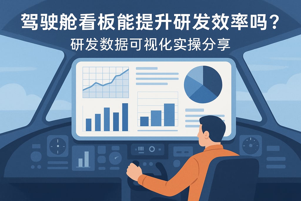 驾驶舱看板能提升研发效率吗？研发数据可视化实操分享
