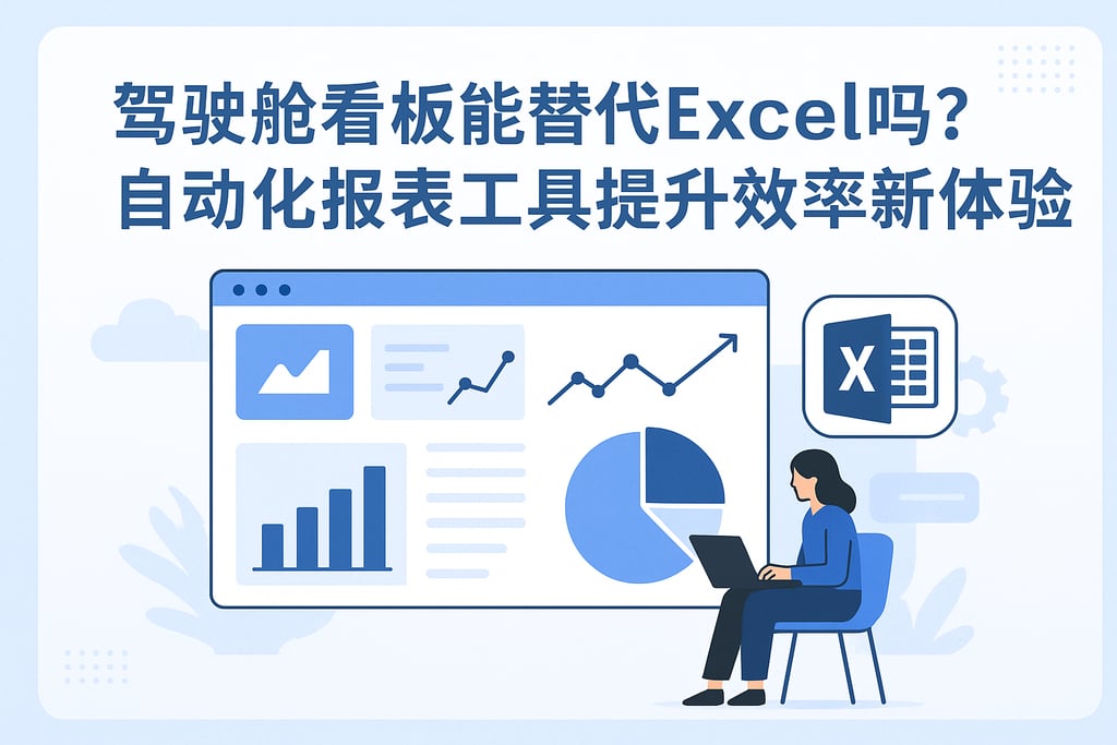 驾驶舱看板能替代Excel吗？自动化报表工具提升效率新体验