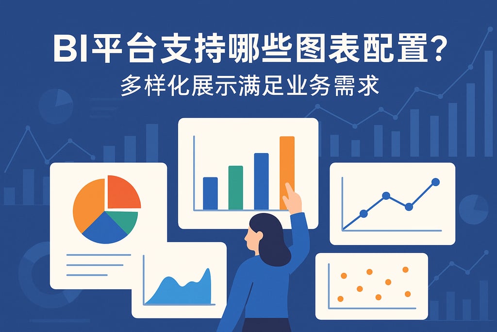 BI平台支持哪些图表配置？多样化展示满足业务需求