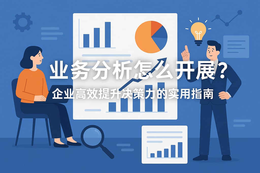 业务分析怎么开展？企业高效提升决策力的实用指南