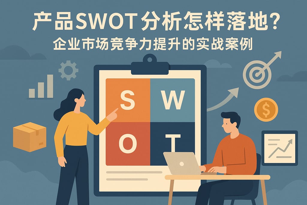 产品swot分析怎样落地？企业市场竞争力提升的实战案例