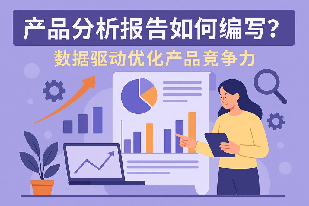 产品分析报告如何编写？数据驱动优化产品竞争力