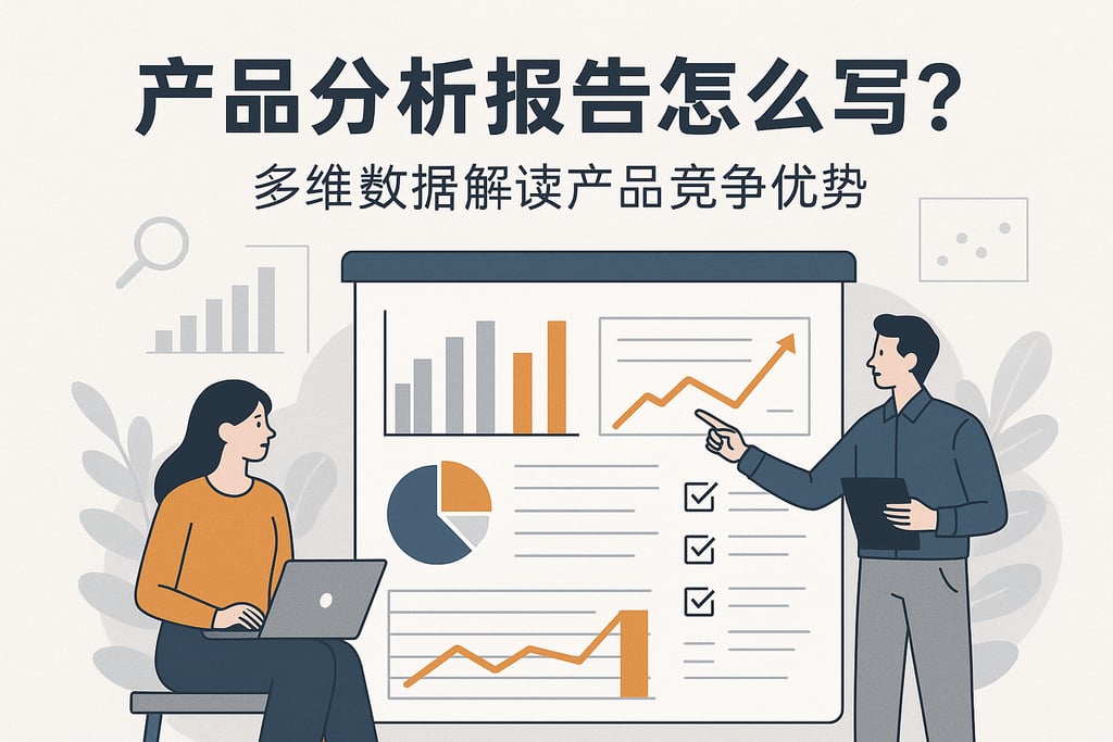 产品分析报告怎么写？多维数据解读产品竞争优势
