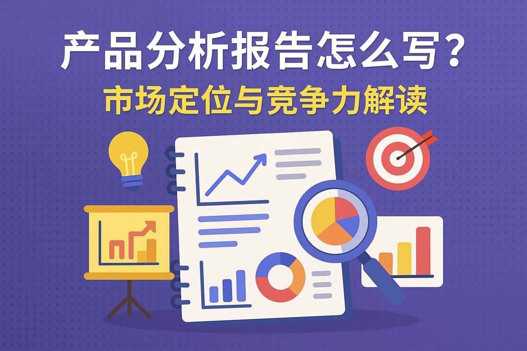 产品分析报告怎么写？市场定位与竞争力解读