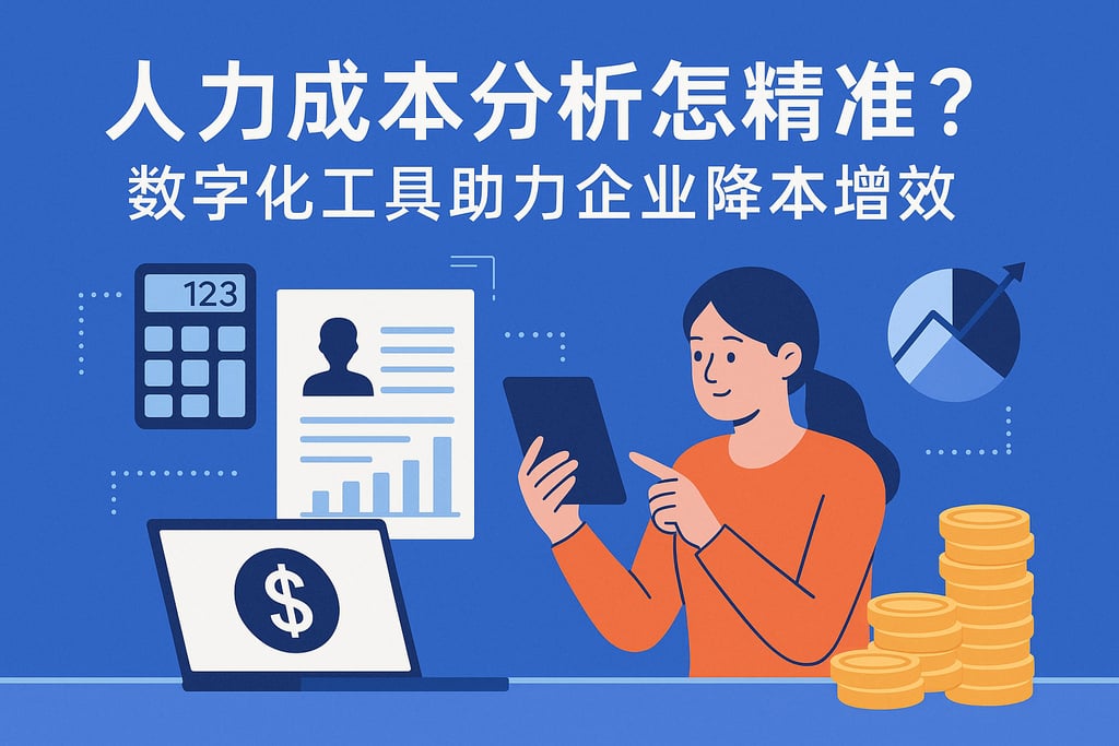 人力成本分析怎么精准？数字化工具助力企业降本增效