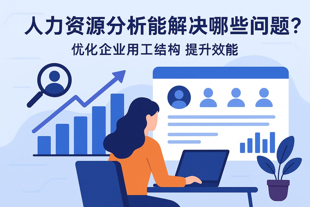 人力资源分析能解决哪些问题？优化企业用工结构提升效能