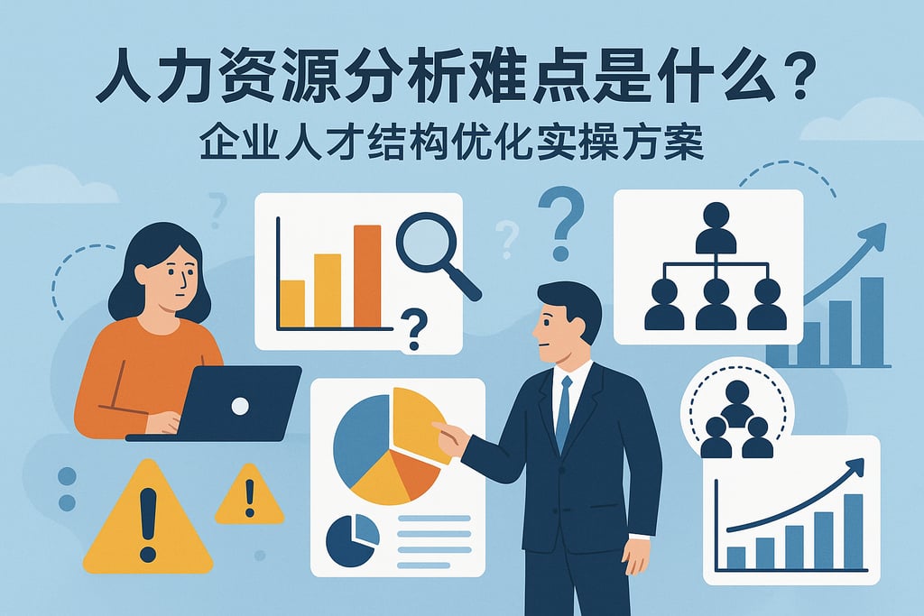 人力资源分析难点是什么？企业人才结构优化实操方案