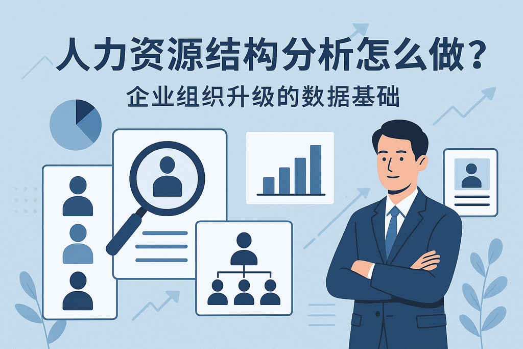 人力资源结构分析怎么做？企业组织升级的数据基础