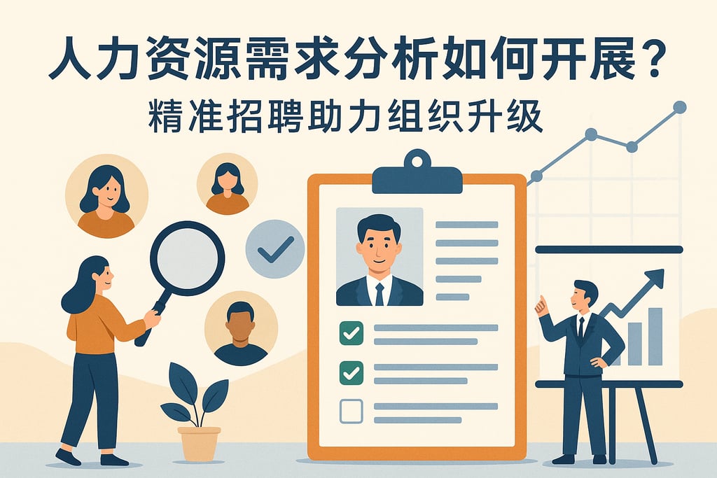 人力资源需求分析如何开展？精准招聘助力组织升级